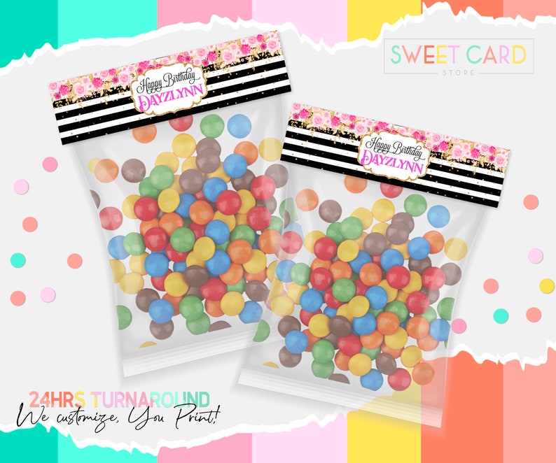 Download FLORAL STRIPES AIRHEADS flowers stripes airheads wrappers ...