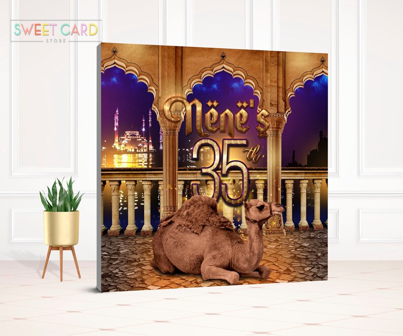 MOROCCAN BACKDROP DECOR Moroccan Birthday Backdrop Arabian Etsy