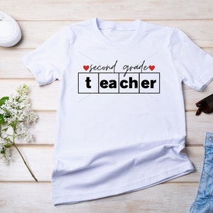 Second Grade Teacher Cut file