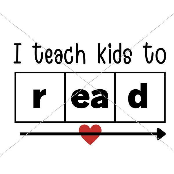I teach kids to read SVG