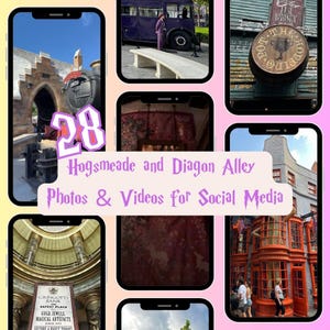 28 Wizarding World, Hogsmeade and Diagon Alley Photos and Videos for Social Media, Universal Orlando Resort, Social Media for Travel Agents