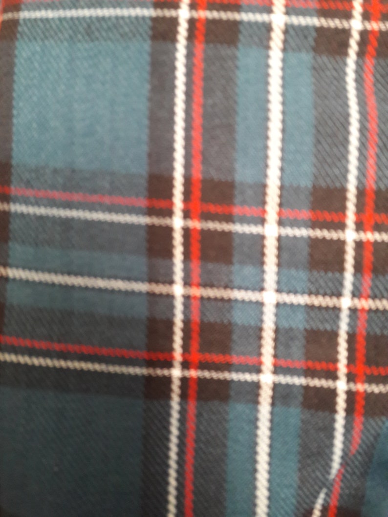 Tartan pencil skirt