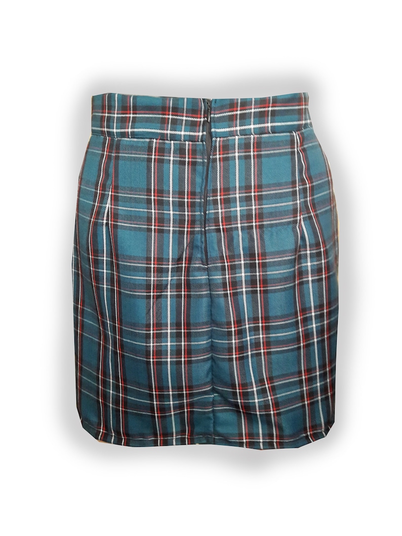 Tartan pencil skirt