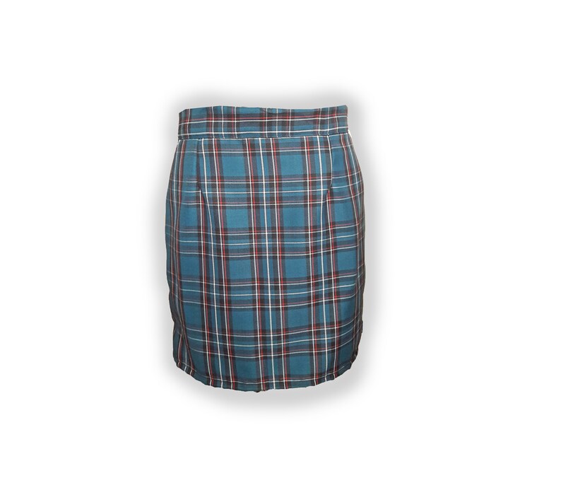 Tartan pencil skirt