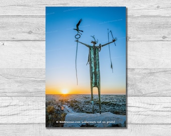 Seminole Canyon Shaman, West Texas, Southwestern Decor