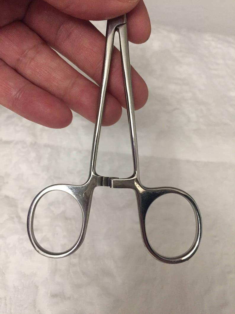 Vintage Medical Forceps Metal Tongs Medical Tool Medical Etsy