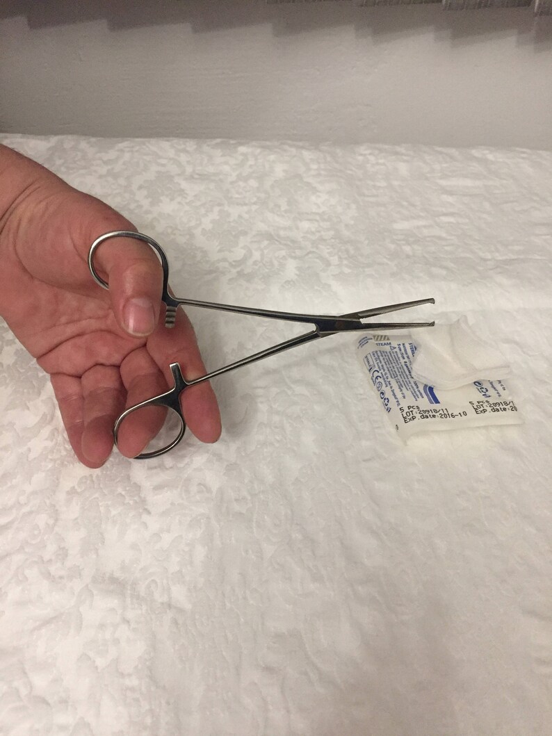 Vintage Medical Forceps Metal Tongs Medical Tool Medical Etsy