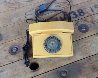 Vintage Rotary Phone, Rotary Deal Phone, Black Phone, Vinatge Home Decor, Classic Desk Phone, Old Rotary Telephone, Retro Phone