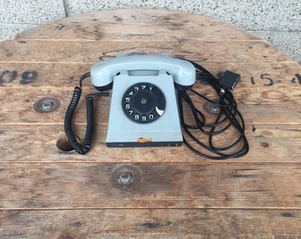 Vintage Rotary Phone, Rotary Deal Phone, Black Phone, Vinatge Home Decor, Classic Desk Phone, Old Rotary Telephone, Retro Phone