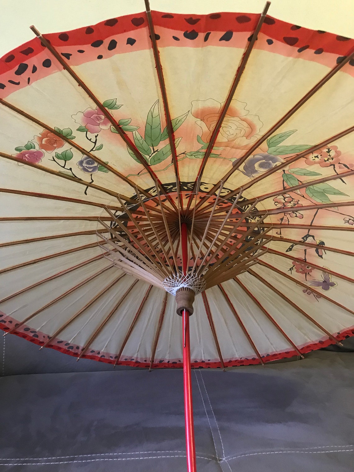 Vintage Japanese Umbrella Mini Geisha's Umbrella Parasol Etsy