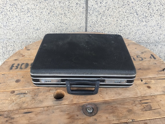 old briefcase