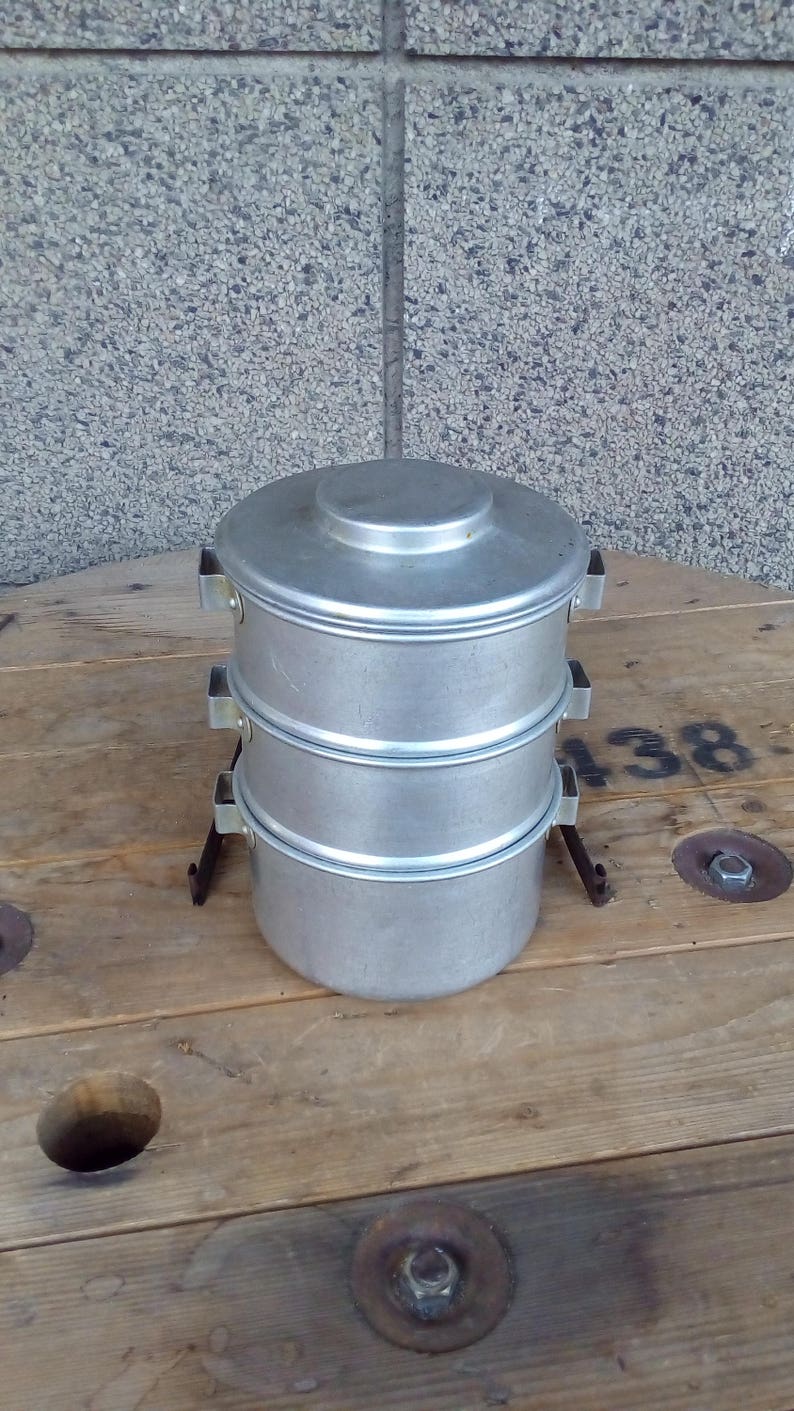 Metal Aliminum Boxes Food Storage Vintage Metal Containers Food