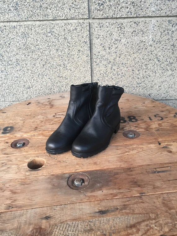 Leather Boots, Black Leather Boots, Combat Boots,