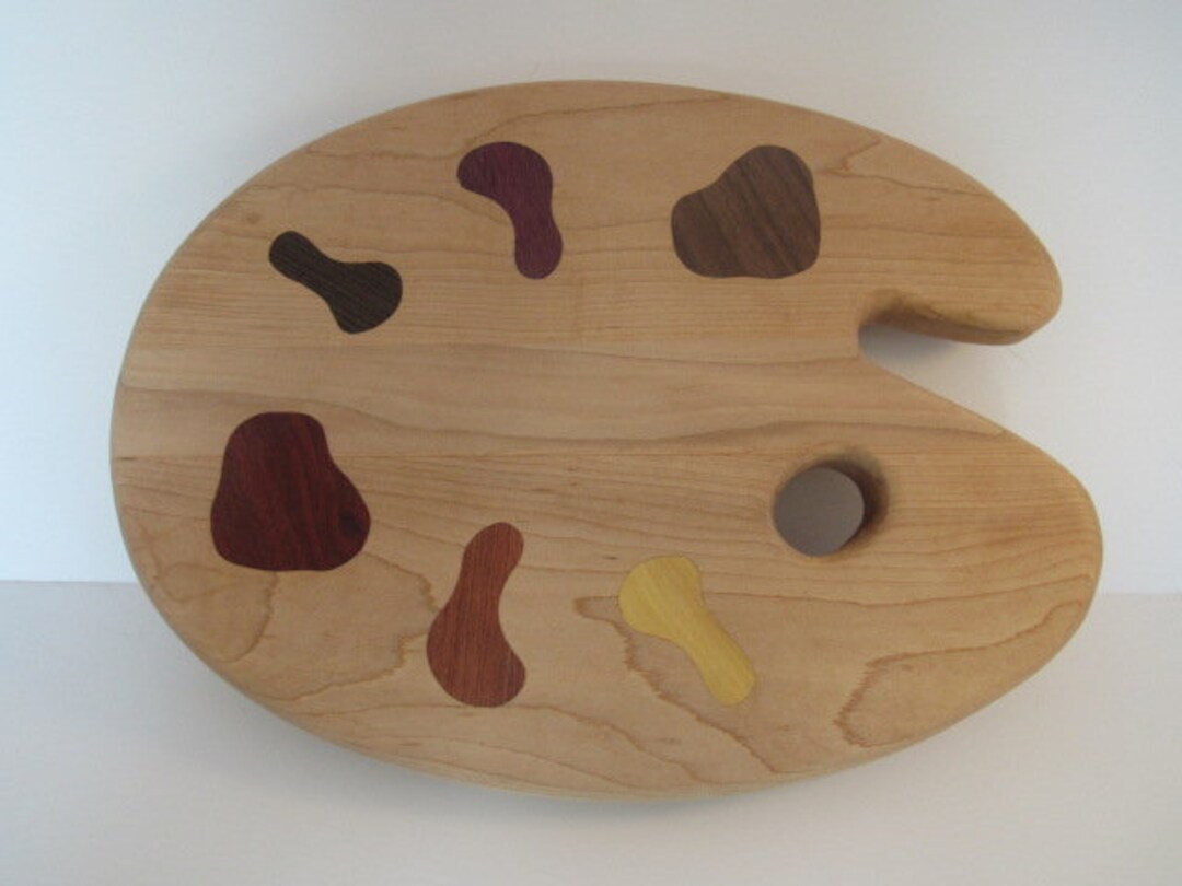 Painter's Palette Cutting Board - Etsy