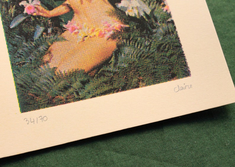 Savage Beauty Screen Print Joan Rawlings by Bunny Yeager Mini Etsy