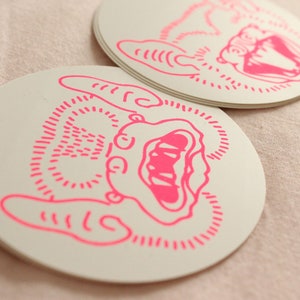 Stickers Chiroptera, autocollant sérigraphié mini chauve-souris, autocollant rond