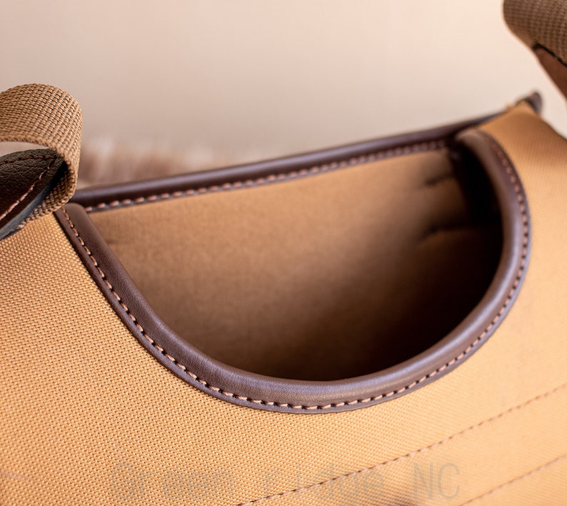 Canvas Rifle Carry Case With Leather Trims Rifle Cover and Etsy