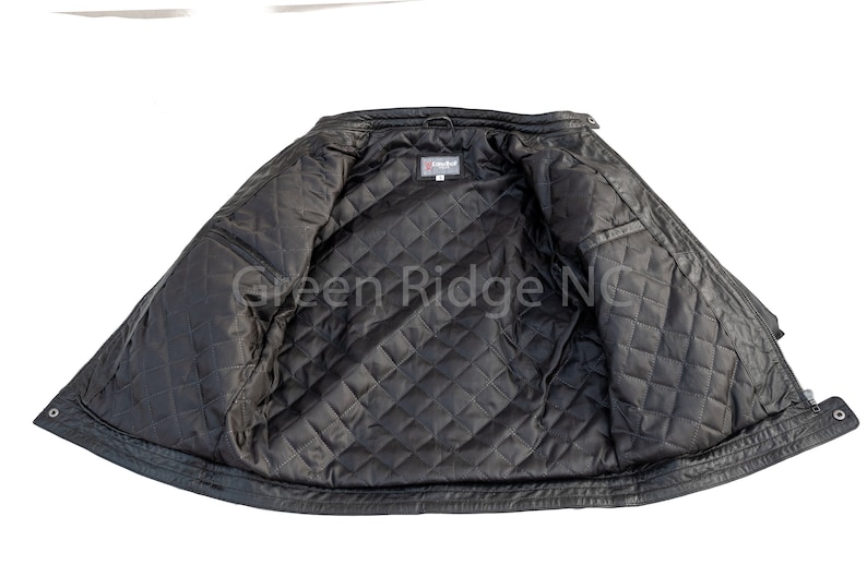Genuine soft Leather Best winter jacket quilted inside Black color Real Sheep Leather jacket