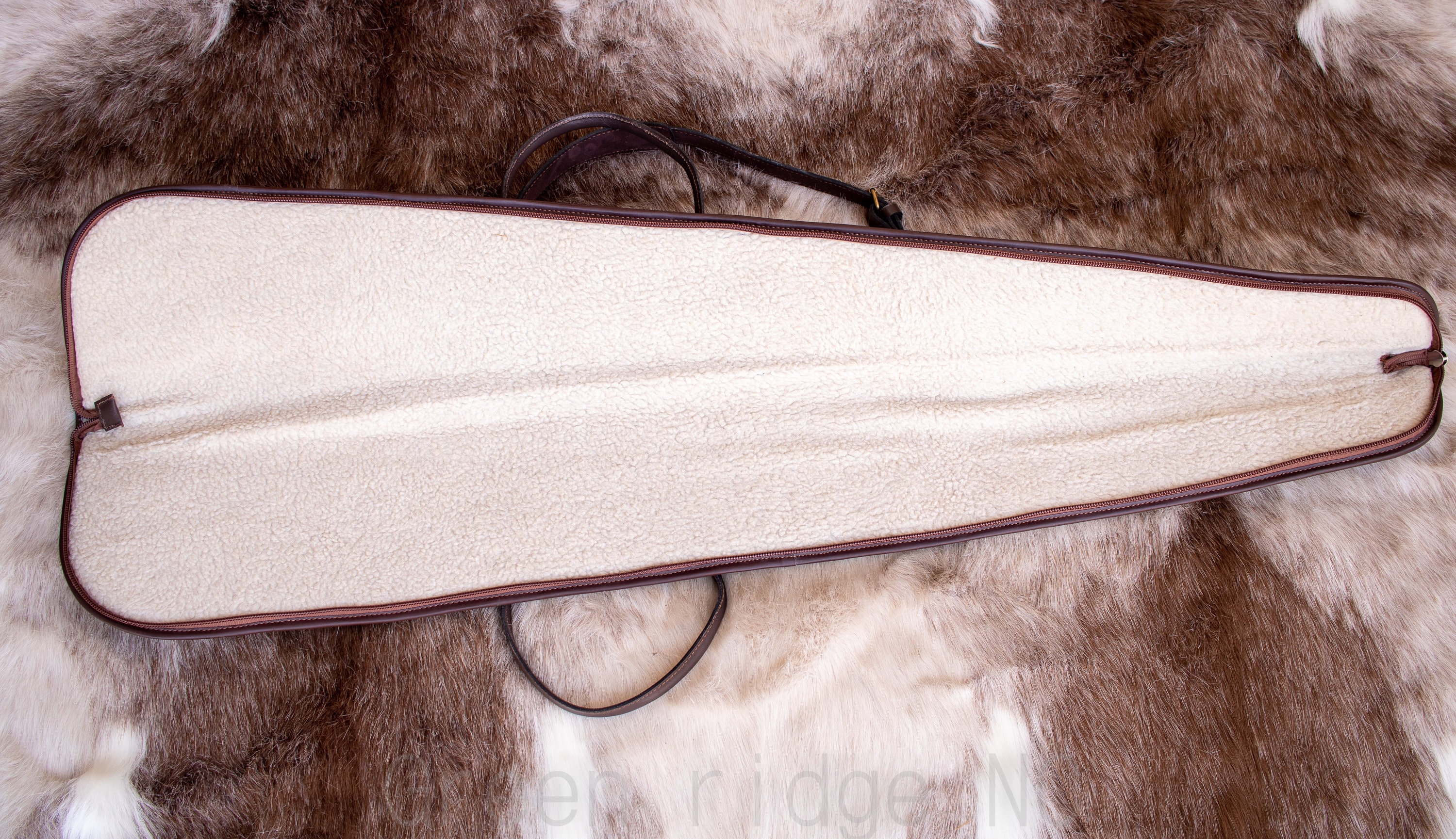 Canvas Rifle Carry Case with leather trims Rifle Cover and Etsy