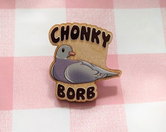 Vogel Pin, Pidgeon Pin, Taube Geschenk, Tauben Pin, Vogel Buddy, Pin Anstecker, Pin Anstecker, Anstecknadeln, Anstecknadeln, seltsame Geschenke, einzigartige Geschenke