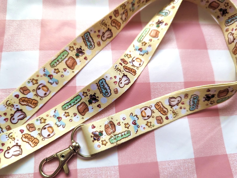 Duck Lanyard, duck gifts, ducks in a row, breakaway lanyard, bird lanyard for keys, lanyard teacher, quacks, duck pin, animal lanyard image 3