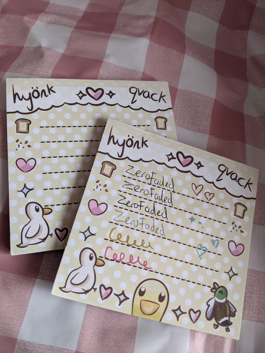 duck-memo-pads-memo-pad-cute-memo-pad-block-notepads-for-etsy