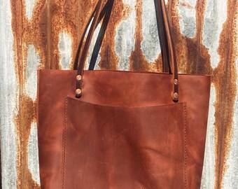 Leather Tote, Leather Bag, Leather Purse