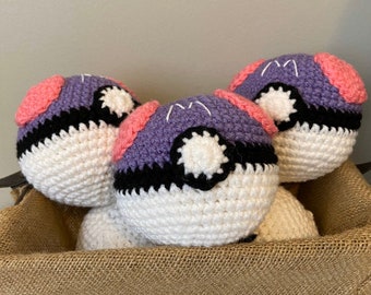 Master Ball, Crochet Pokeball