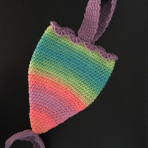 Rainbow Mermaid Tail Bag