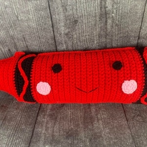 Plush Crochet Crayon, Crochet Crayon Pillow, Gift for Teacher, Teacher Appreciation