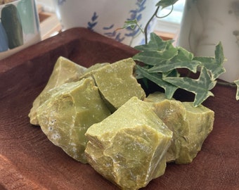 Rough Green Opal - Raw Rough Green Opal Crystal - Medium - Healing Stone/ Crystal