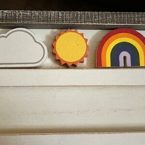 Letterboard tiles weather set (3)