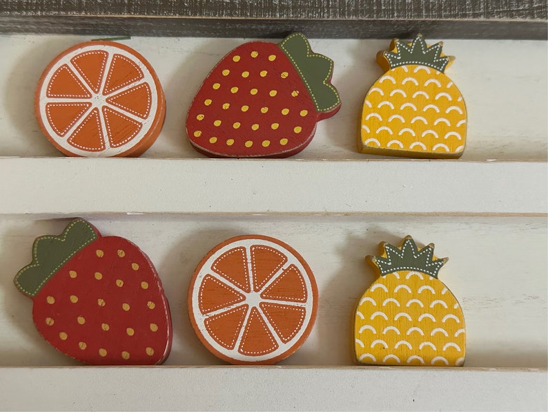 Letterboard tiles fruit set (6)