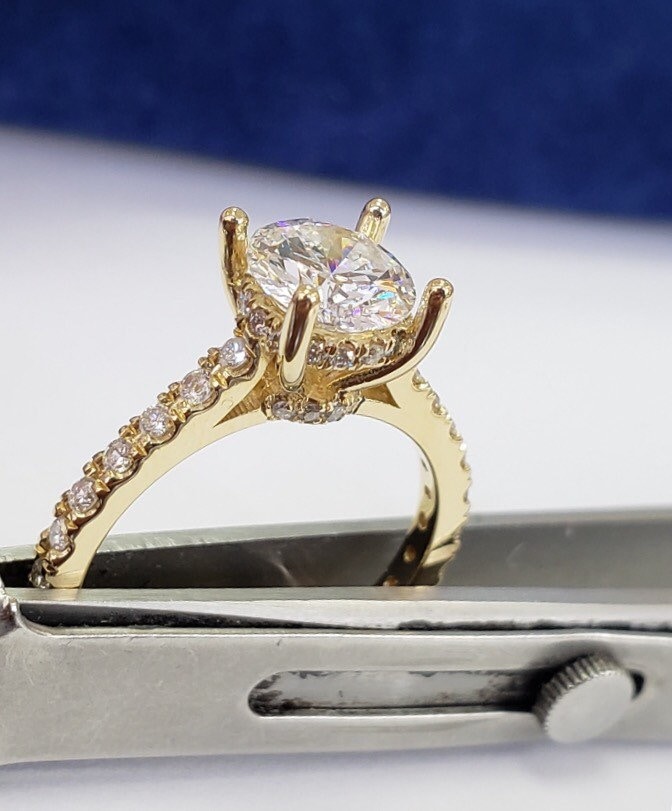 Diamond semi mounts for sale deals