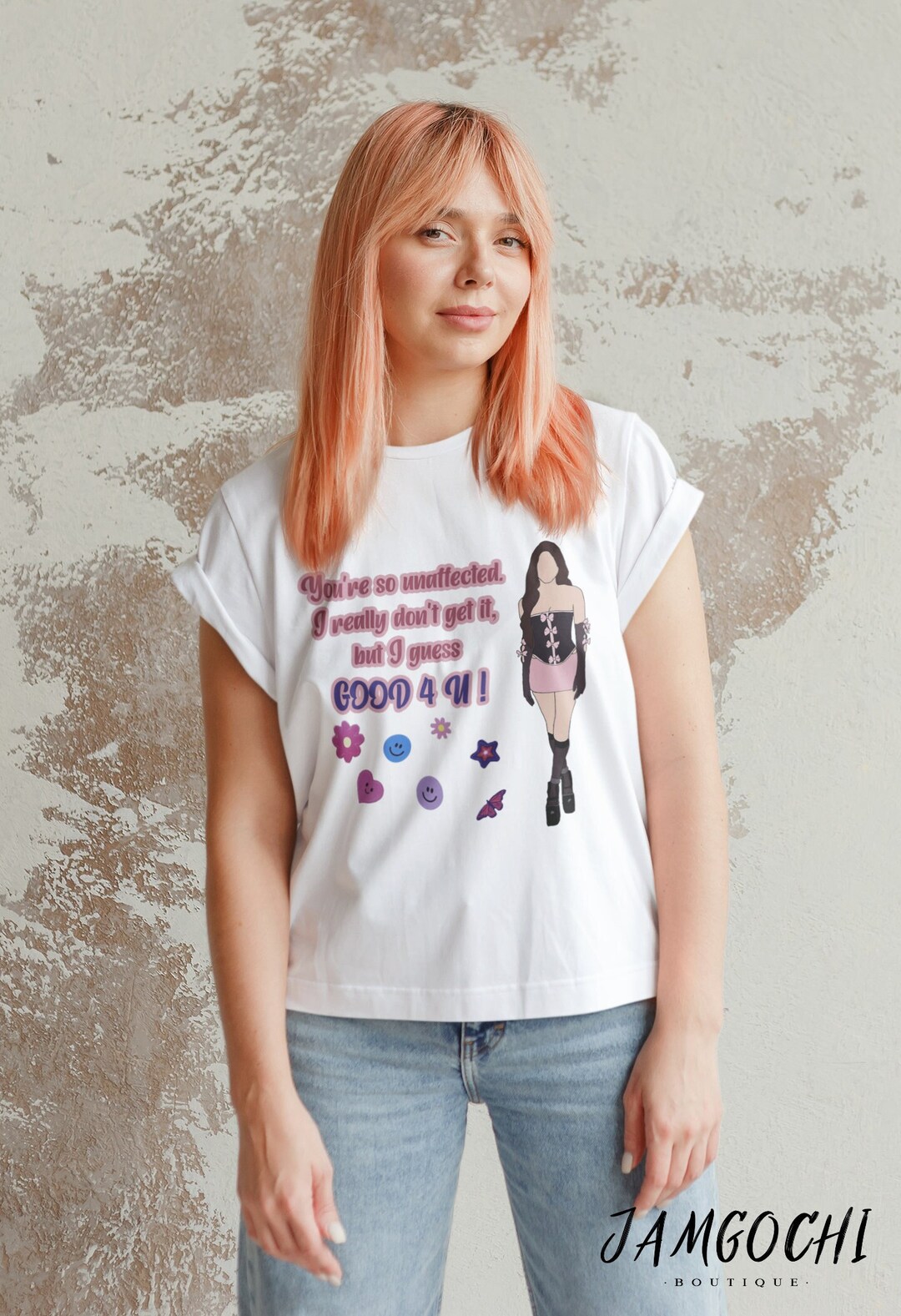 Olivia Rodrigo Merch T-Shirt, Good 4 U SOUR Album Merch print, Olivia Tour Olivia  Rodrigo Unisex T-Shirt Fashion Casual T-shirt 