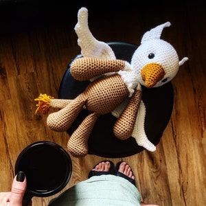 Griffin // Amigurumi // Stuffed Toy // Crochet Griffin // Nursery Decor // Made to Order