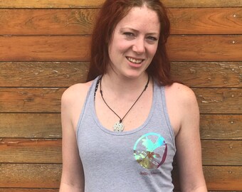 Sailing Unicorn racerback tank - tank top - unicorn tank top - sailing tank top - womens tank top - soft tank top - slim fit tank