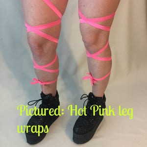 Leg Wraps , Soft Leg Wraps , Garter Leg Wraps , Stay-Up Leg Wraps , Non-Slip Leg Wraps , Leg Wraps Pair, plus size