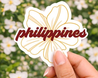Naklejka Filipiny Sampaguita