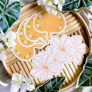 Jeu d'autocollants Sampaguita et Paypay