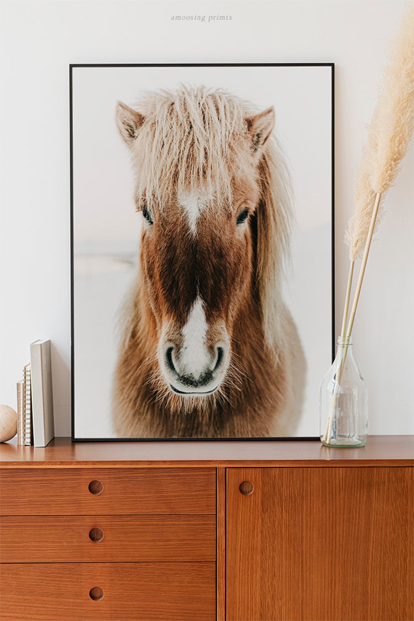 Printable Icelandic Pony Horse Wall Decor Instant Download Etsy