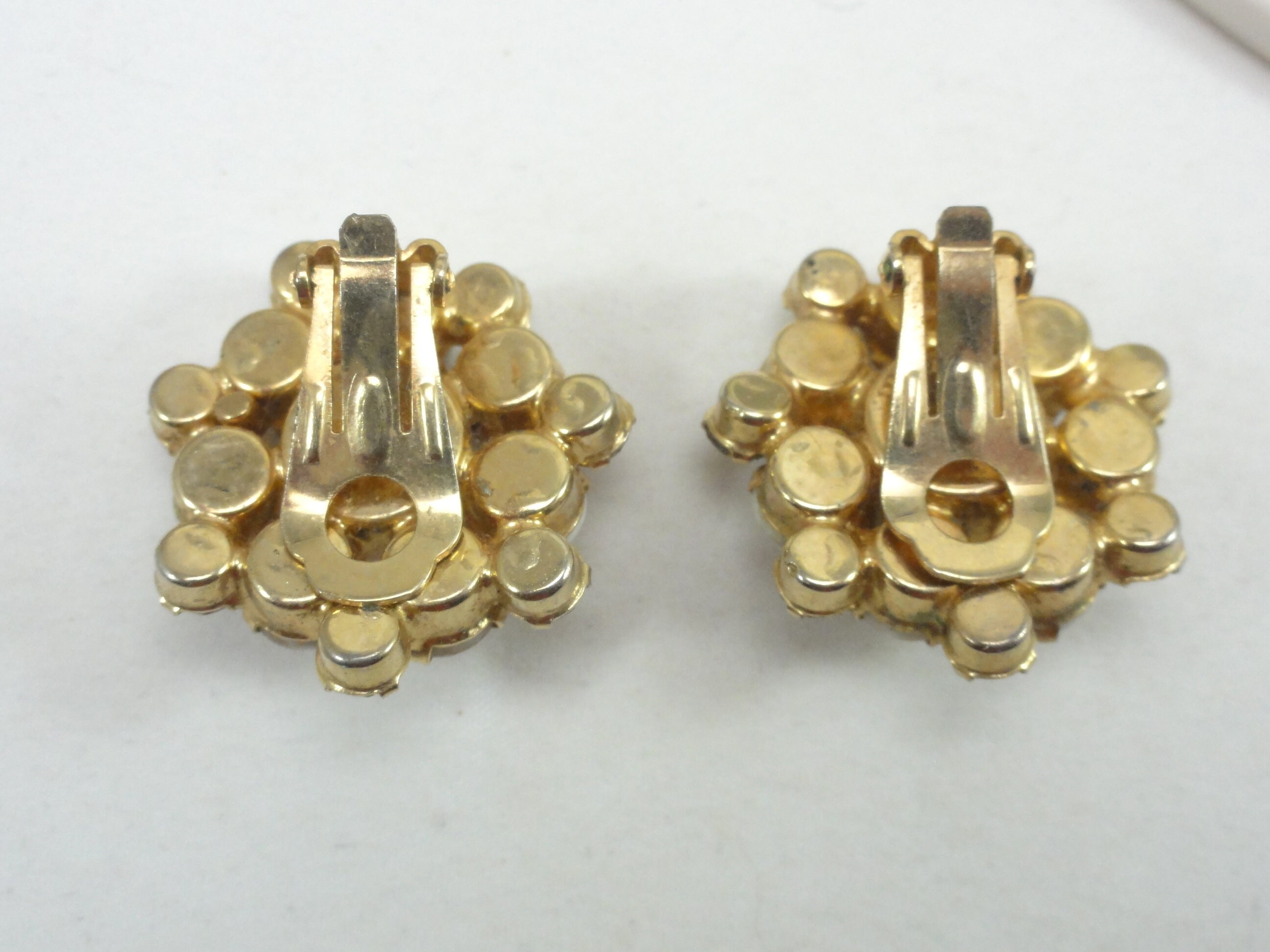 D&E Copper Fluss Earrings Juliana Fluss Cluster Earrings | Etsy