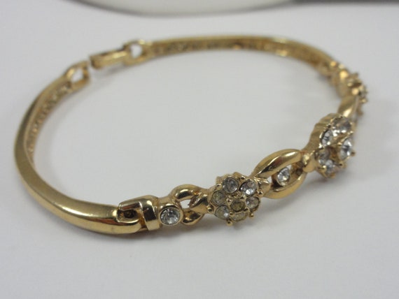 Avon Bangle Hinged Rhinestone Beauty - image 10