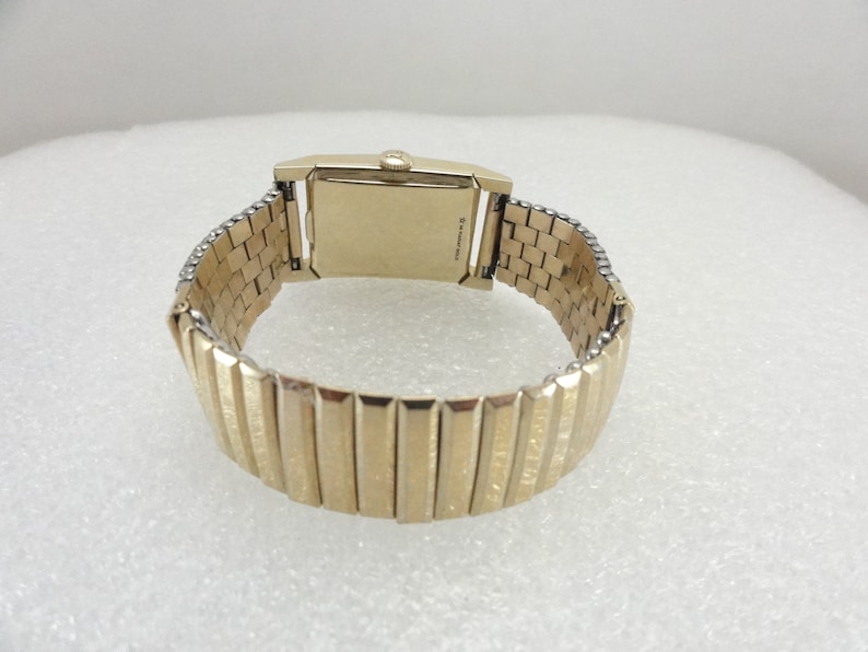 14k Gold Wittnauer Watch Kreisler Band Etsy