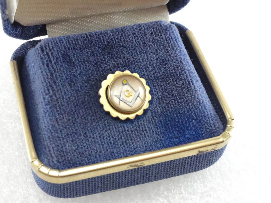 Masonic Schriners Tie Tack Domed Glass Embedded Emblem - Etsy UK