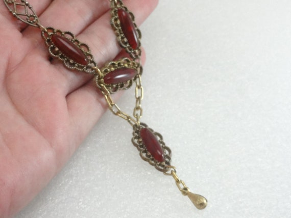 TOFFANO Sautoir Necklace 34 inch Vintage 1970's - image 1