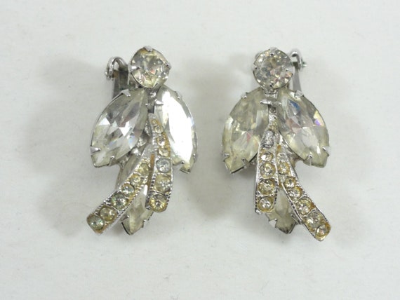 Weiss Marquise Earrings Elegant Weiss Earrings We… - image 2