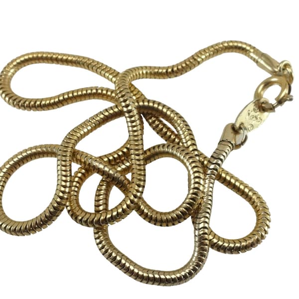 Napier Snake Chain Vintage Necklace