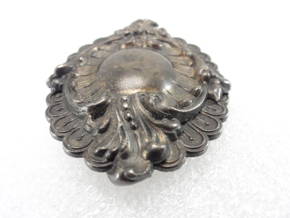 Sterling Brooch Art Nouveau Antique High Sterling… - image 9