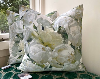 Peonia chartreuse -  cover in Designers Guild gorgeous fabric